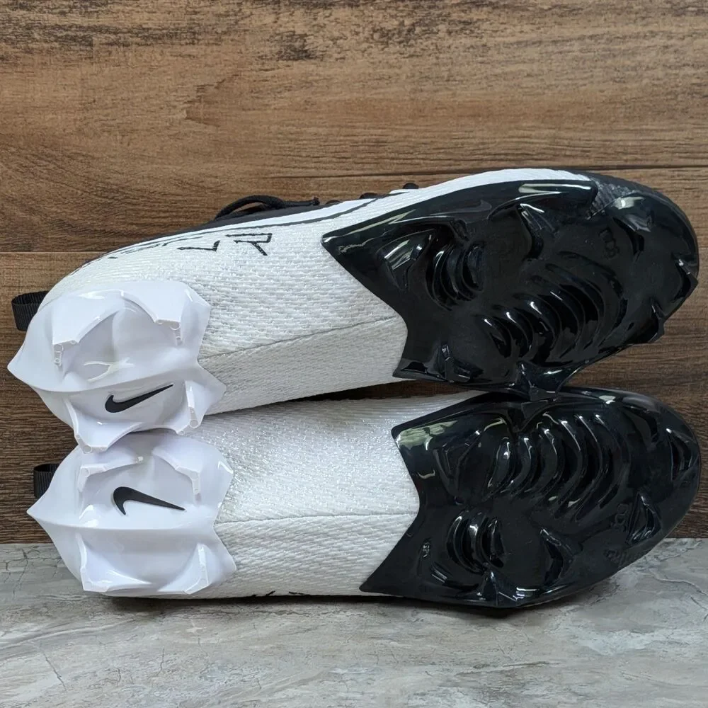Nike Vapor Edge Speed 360 2 Men's 11.5 Black White Football Cleats DA5455-001